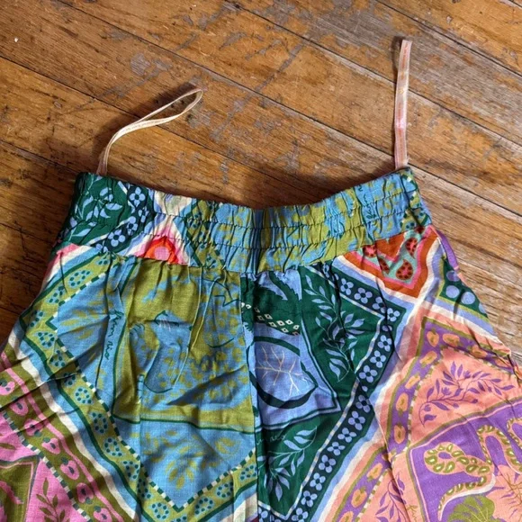 NWOT -‎ Colorful Wide-Leg Pants - Picture 5 of 9